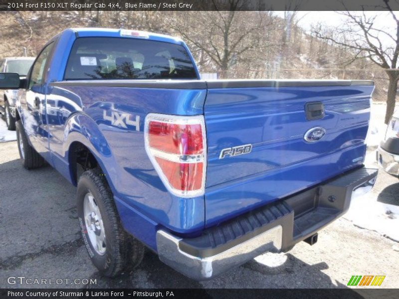 Blue Flame / Steel Grey 2014 Ford F150 XLT Regular Cab 4x4