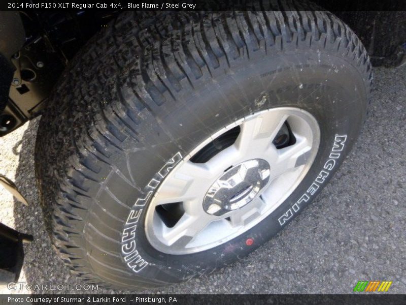 Blue Flame / Steel Grey 2014 Ford F150 XLT Regular Cab 4x4