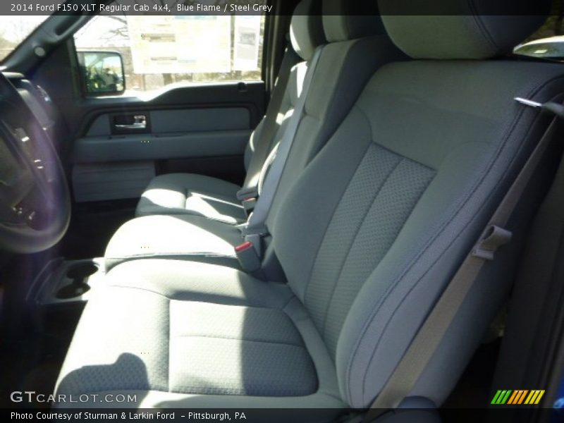 Blue Flame / Steel Grey 2014 Ford F150 XLT Regular Cab 4x4