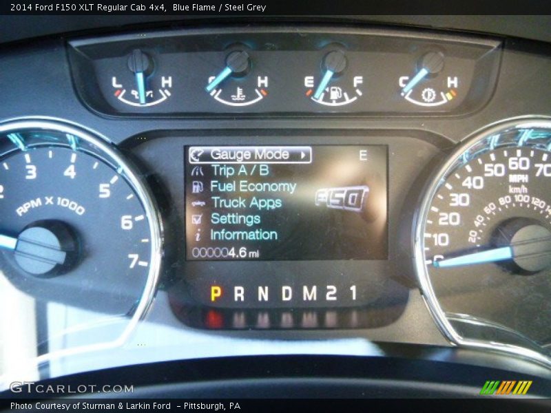 Blue Flame / Steel Grey 2014 Ford F150 XLT Regular Cab 4x4