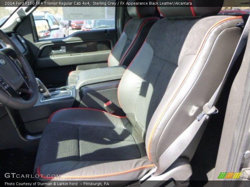 Front Seat of 2014 F150 FX4 Tremor Regular Cab 4x4