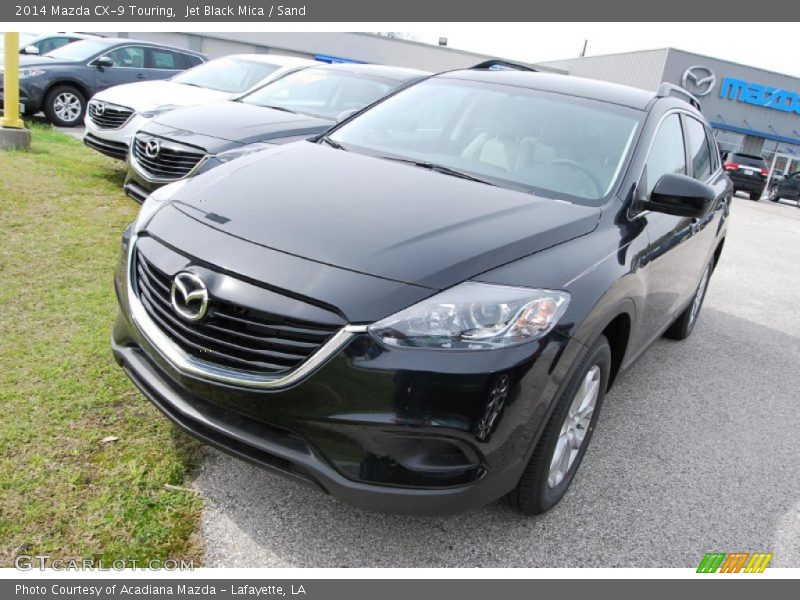 Jet Black Mica / Sand 2014 Mazda CX-9 Touring