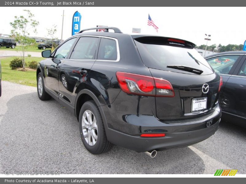 Jet Black Mica / Sand 2014 Mazda CX-9 Touring