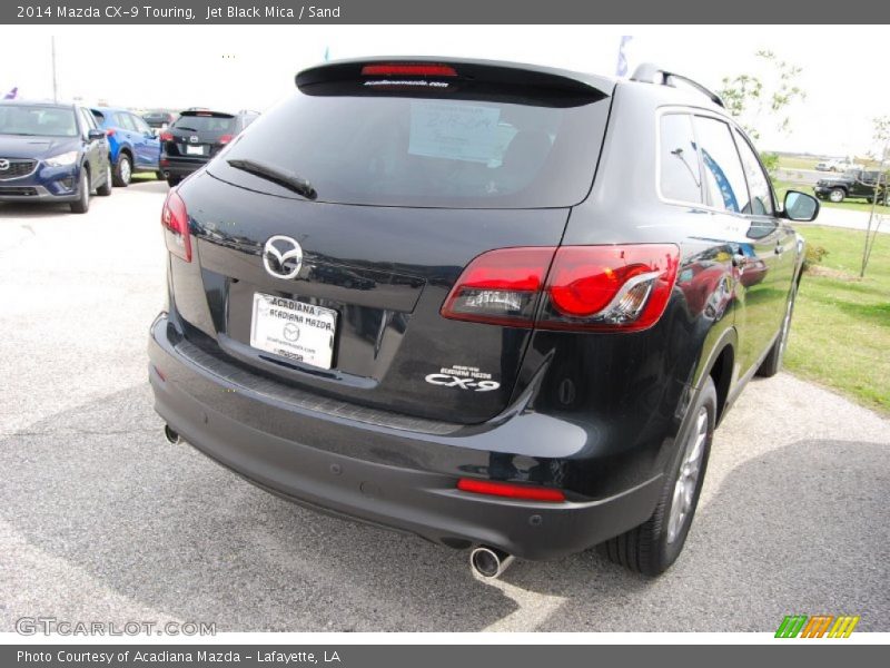 Jet Black Mica / Sand 2014 Mazda CX-9 Touring