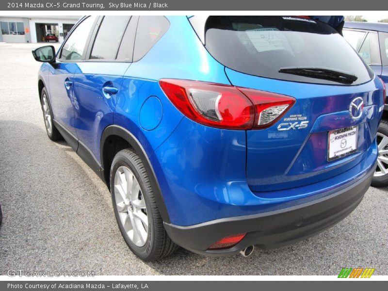 Sky Blue Mica / Black 2014 Mazda CX-5 Grand Touring