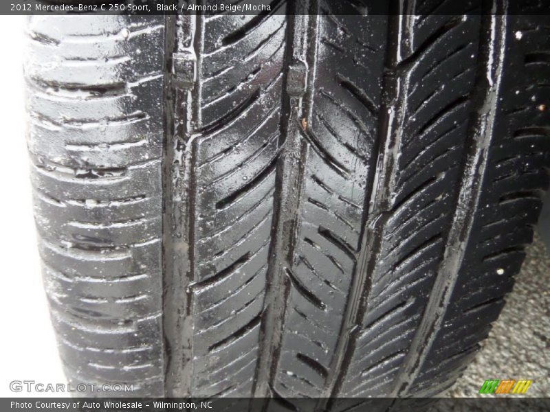 Black / Almond Beige/Mocha 2012 Mercedes-Benz C 250 Sport