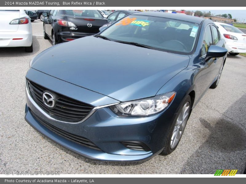 Blue Reflex Mica / Black 2014 Mazda MAZDA6 Touring