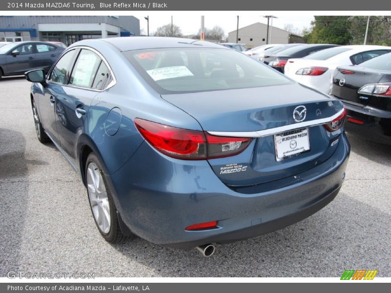 Blue Reflex Mica / Black 2014 Mazda MAZDA6 Touring