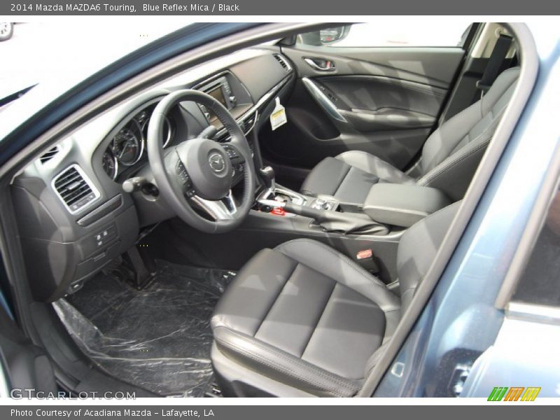 Blue Reflex Mica / Black 2014 Mazda MAZDA6 Touring