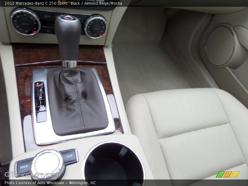 Black / Almond Beige/Mocha 2012 Mercedes-Benz C 250 Sport