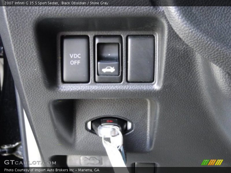 Black Obsidian / Stone Gray 2007 Infiniti G 35 S Sport Sedan