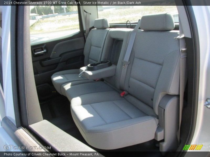 Silver Ice Metallic / Jet Black/Dark Ash 2014 Chevrolet Silverado 1500 WT Crew Cab 4x4