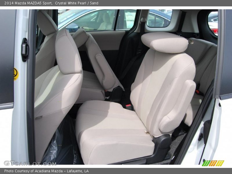 Crystal White Pearl / Sand 2014 Mazda MAZDA5 Sport