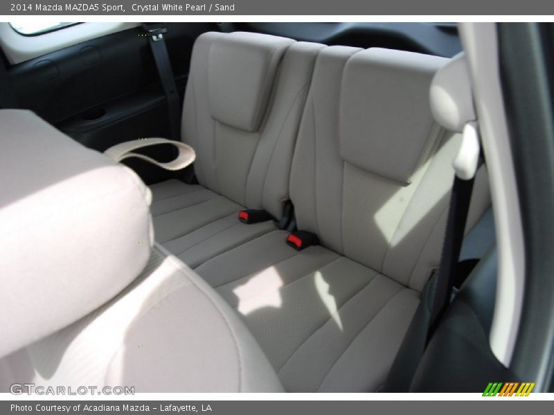 Crystal White Pearl / Sand 2014 Mazda MAZDA5 Sport