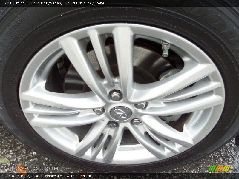 Liquid Platinum / Stone 2013 Infiniti G 37 Journey Sedan
