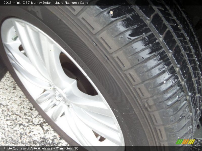 Liquid Platinum / Stone 2013 Infiniti G 37 Journey Sedan