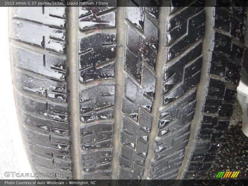 Liquid Platinum / Stone 2013 Infiniti G 37 Journey Sedan
