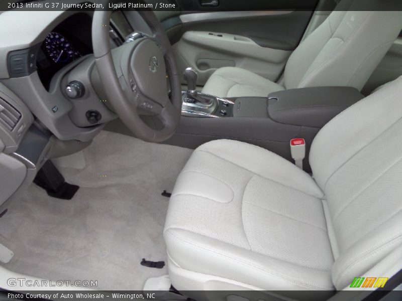 Liquid Platinum / Stone 2013 Infiniti G 37 Journey Sedan