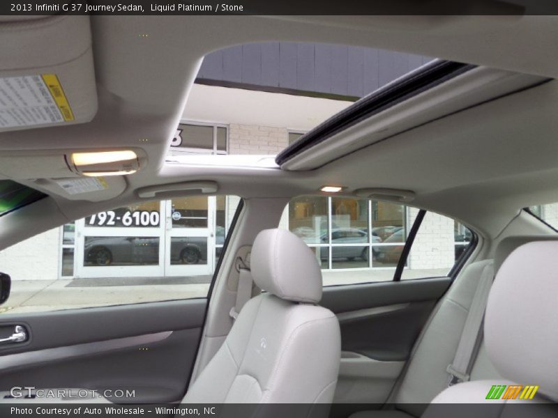 Liquid Platinum / Stone 2013 Infiniti G 37 Journey Sedan
