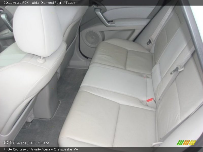 White Diamond Pearl / Taupe 2011 Acura RDX