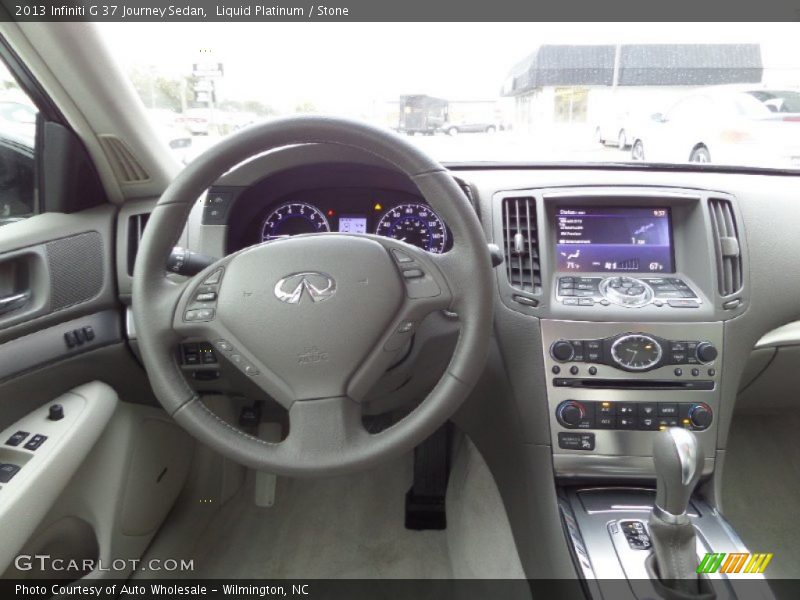 Liquid Platinum / Stone 2013 Infiniti G 37 Journey Sedan