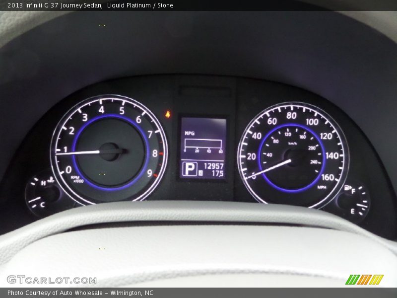 Liquid Platinum / Stone 2013 Infiniti G 37 Journey Sedan