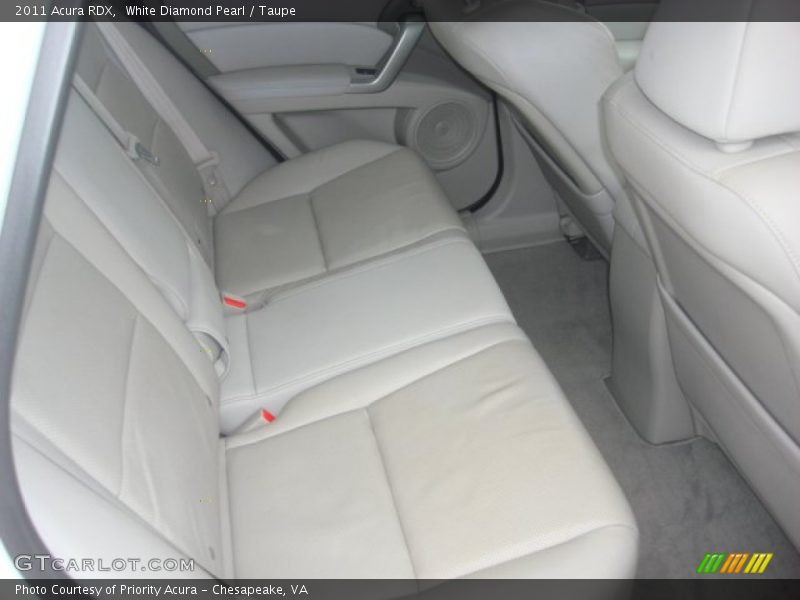 White Diamond Pearl / Taupe 2011 Acura RDX