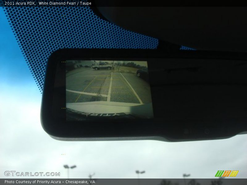 White Diamond Pearl / Taupe 2011 Acura RDX