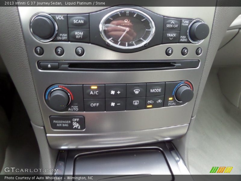 Liquid Platinum / Stone 2013 Infiniti G 37 Journey Sedan