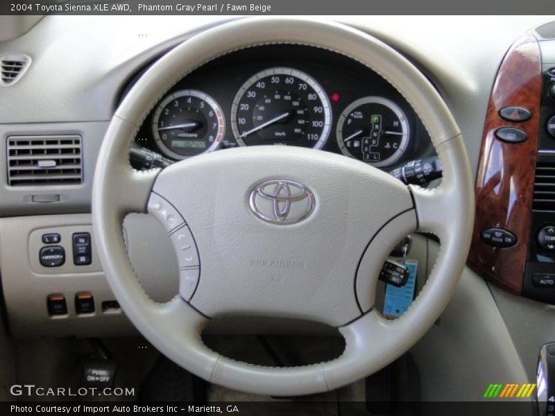  2004 Sienna XLE AWD Steering Wheel
