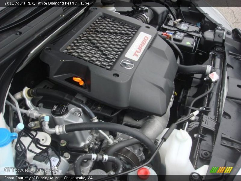 White Diamond Pearl / Taupe 2011 Acura RDX