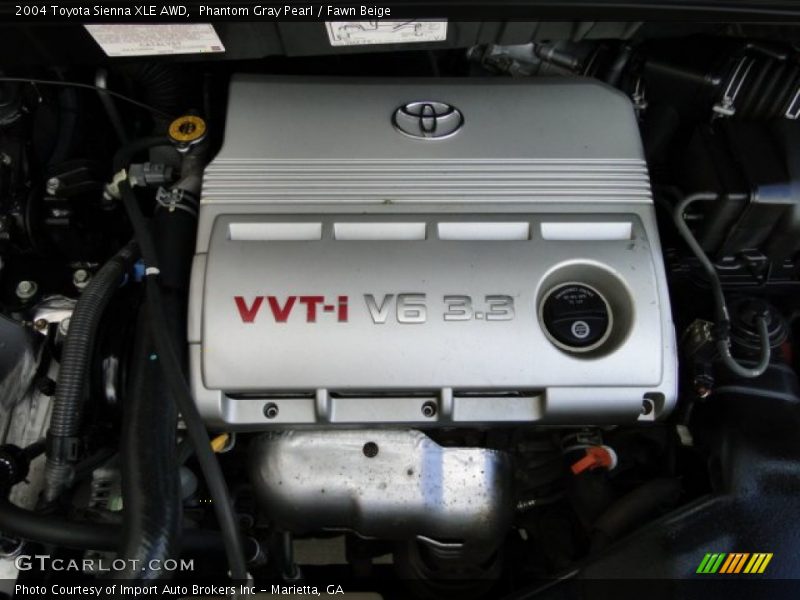  2004 Sienna XLE AWD Engine - 3.3L DOHC 24V VVT-i V6