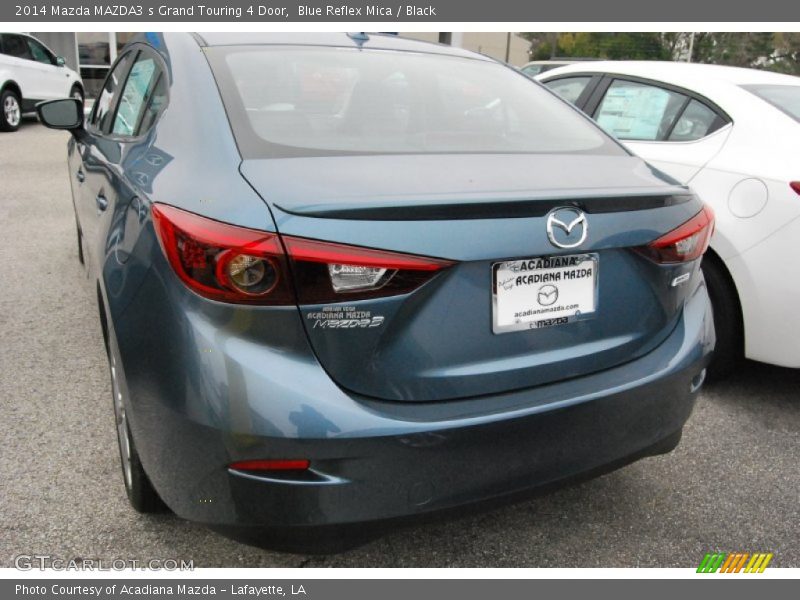 Blue Reflex Mica / Black 2014 Mazda MAZDA3 s Grand Touring 4 Door