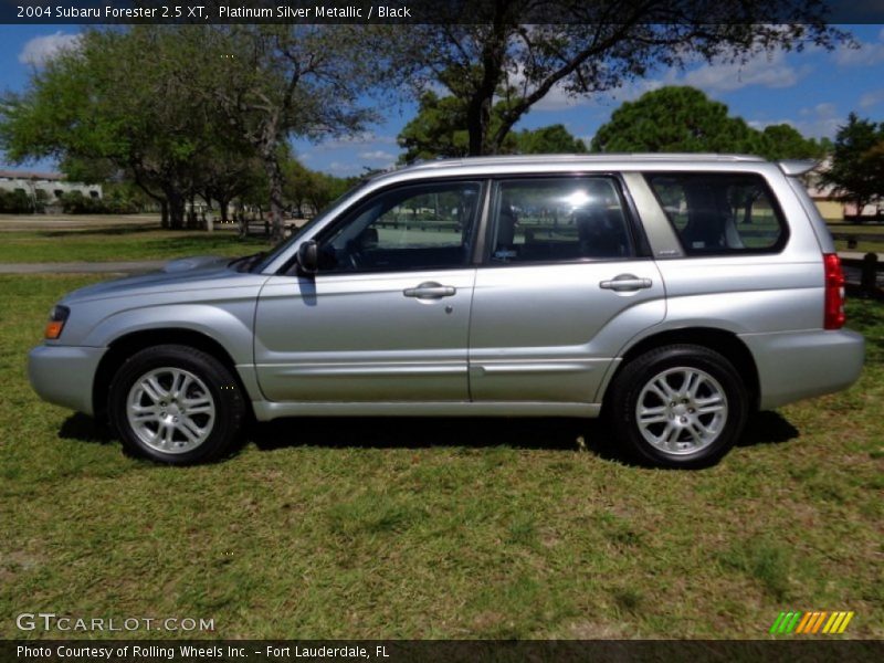Platinum Silver Metallic / Black 2004 Subaru Forester 2.5 XT