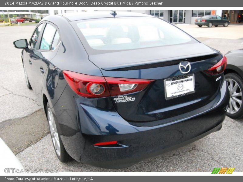Deep Crystal Blue Mica / Almond Leather 2014 Mazda MAZDA3 s Grand Touring 4 Door
