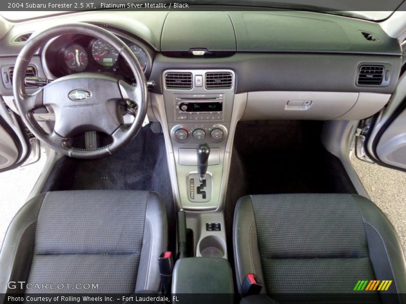 Platinum Silver Metallic / Black 2004 Subaru Forester 2.5 XT