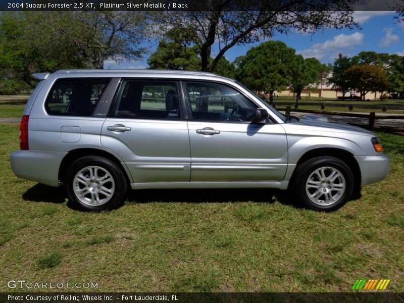 Platinum Silver Metallic / Black 2004 Subaru Forester 2.5 XT