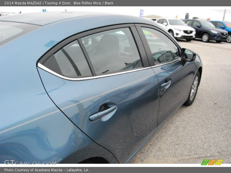 Blue Reflex Mica / Black 2014 Mazda MAZDA3 i Touring 4 Door