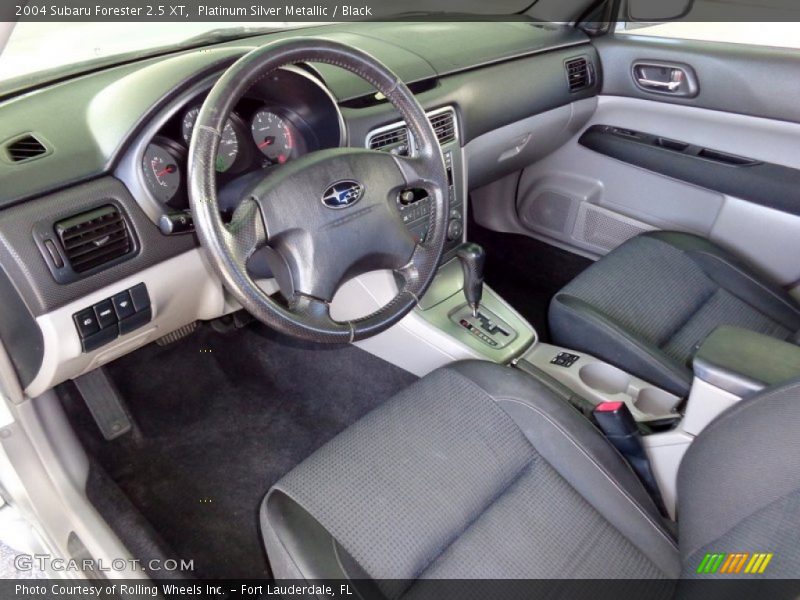 Platinum Silver Metallic / Black 2004 Subaru Forester 2.5 XT