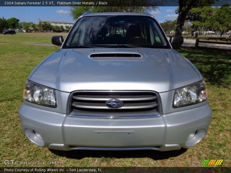 Platinum Silver Metallic / Black 2004 Subaru Forester 2.5 XT