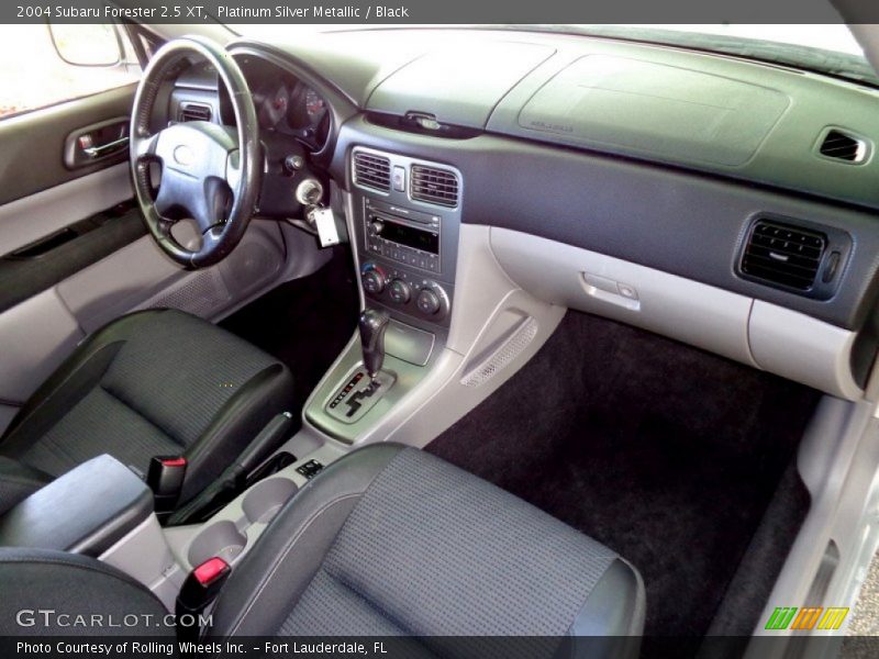 Platinum Silver Metallic / Black 2004 Subaru Forester 2.5 XT