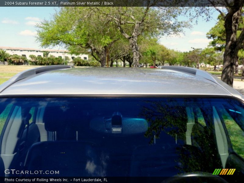 Platinum Silver Metallic / Black 2004 Subaru Forester 2.5 XT
