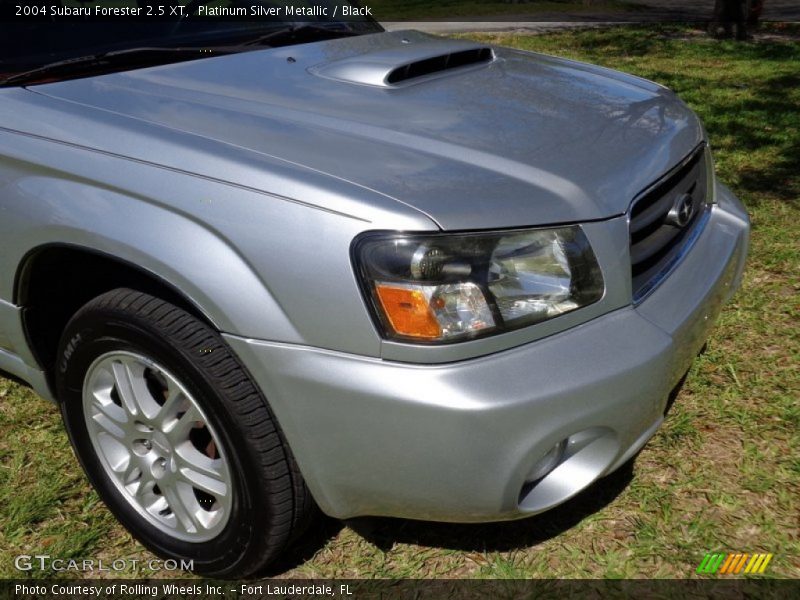 Platinum Silver Metallic / Black 2004 Subaru Forester 2.5 XT