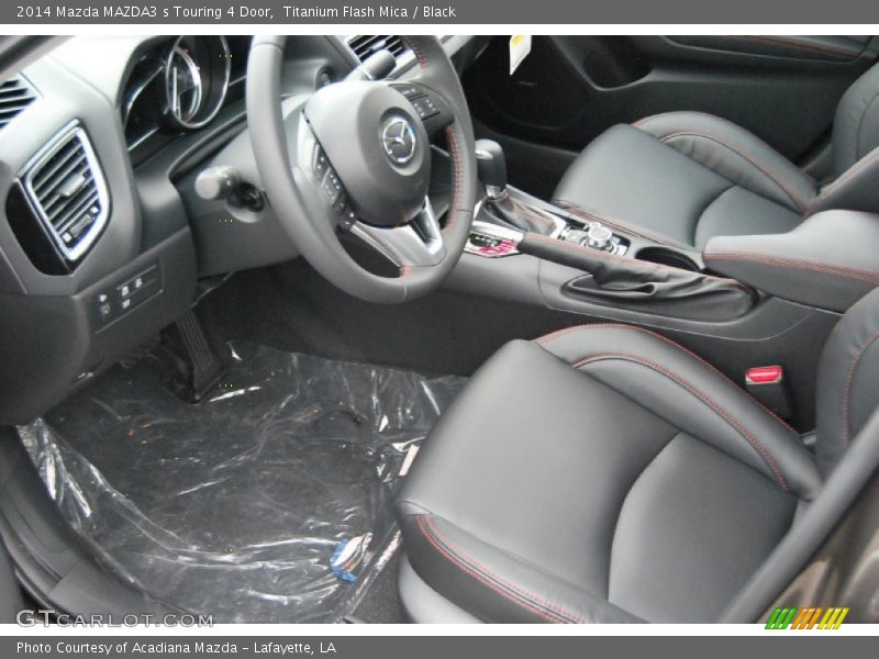 Titanium Flash Mica / Black 2014 Mazda MAZDA3 s Touring 4 Door