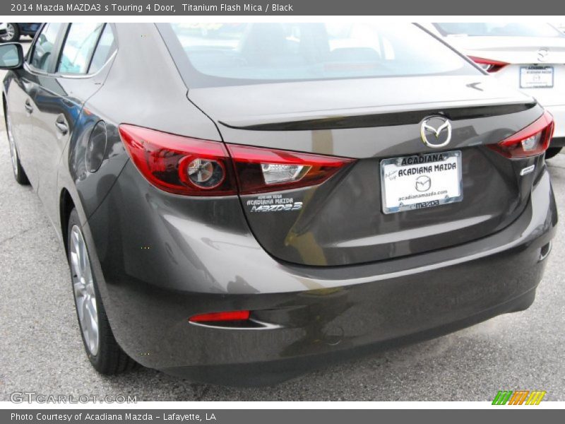 Titanium Flash Mica / Black 2014 Mazda MAZDA3 s Touring 4 Door