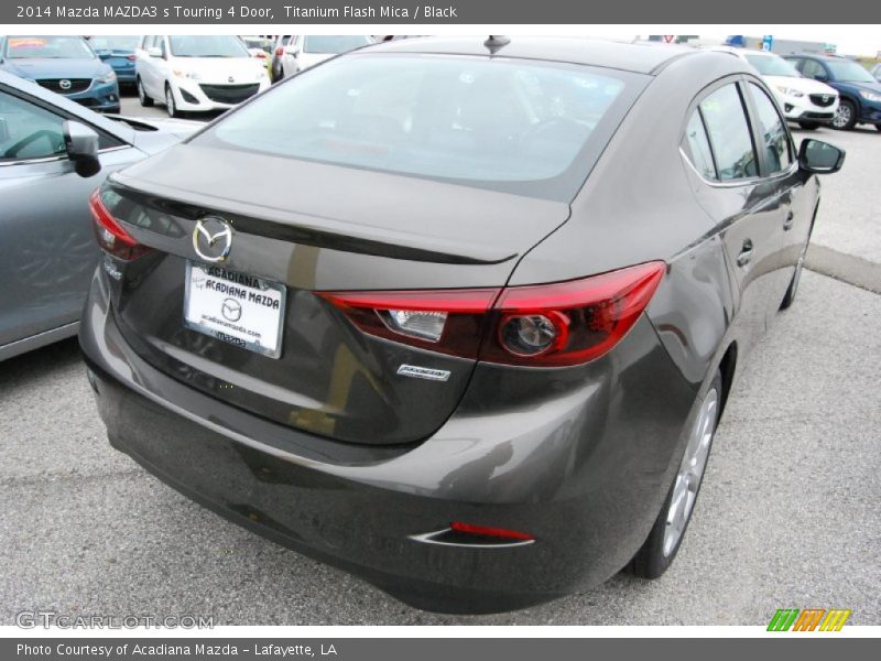 Titanium Flash Mica / Black 2014 Mazda MAZDA3 s Touring 4 Door
