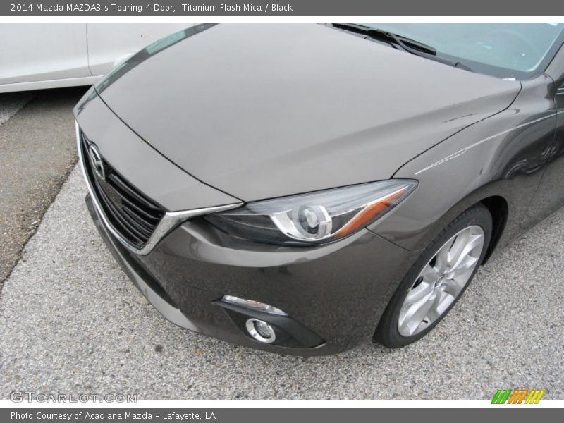 Titanium Flash Mica / Black 2014 Mazda MAZDA3 s Touring 4 Door