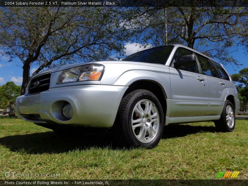 Platinum Silver Metallic / Black 2004 Subaru Forester 2.5 XT