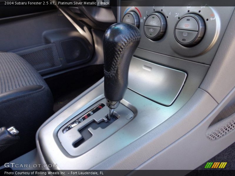 Platinum Silver Metallic / Black 2004 Subaru Forester 2.5 XT