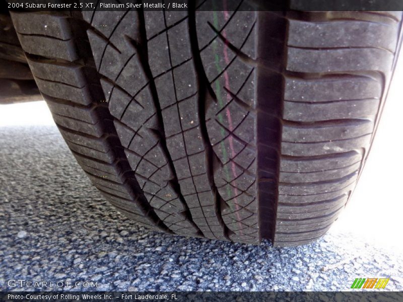 Platinum Silver Metallic / Black 2004 Subaru Forester 2.5 XT